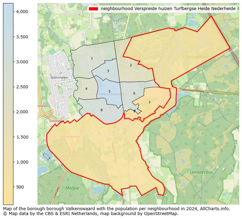 Image of the neighbourhood Verspreide huizen Turfbergse Heide Nederheide at the map. This image is used as introduction to this page. This page shows a lot of information about the population in the neighbourhood Verspreide huizen Turfbergse Heide Nederheide (such as the distribution by age groups of the residents, the composition of households, whether inhabitants are natives or Dutch with an immigration background, data about the houses (numbers, types, price development, use, type of property, ...) and more (car ownership, energy consumption, ...) based on open data from the Dutch Central Bureau of Statistics and various other sources!