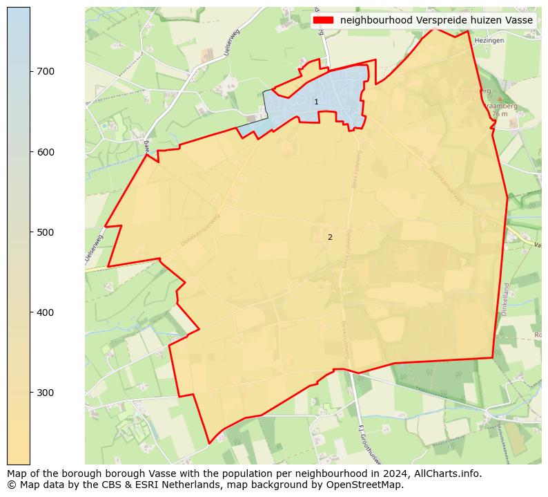 Image of the neighbourhood Verspreide huizen Vasse at the map. This image is used as introduction to this page. This page shows a lot of information about the population in the neighbourhood Verspreide huizen Vasse (such as the distribution by age groups of the residents, the composition of households, whether inhabitants are natives or Dutch with an immigration background, data about the houses (numbers, types, price development, use, type of property, ...) and more (car ownership, energy consumption, ...) based on open data from the Dutch Central Bureau of Statistics and various other sources!