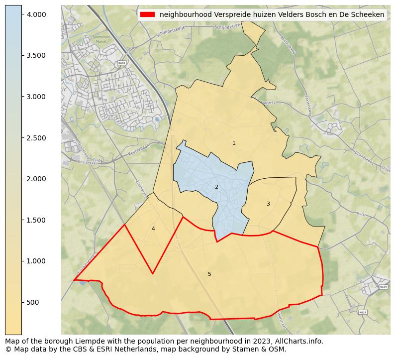 Map of the borough Liempde with the population per neighbourhood in 2022. This page shows a lot of information about residents (such as the distribution by age groups, family composition, gender, native or Dutch with an immigration background, ...), homes (numbers, types, price development, use, type of property, ...) and more (car ownership, energy consumption, ...) based on open data from the Dutch Central Bureau of Statistics and various other sources!