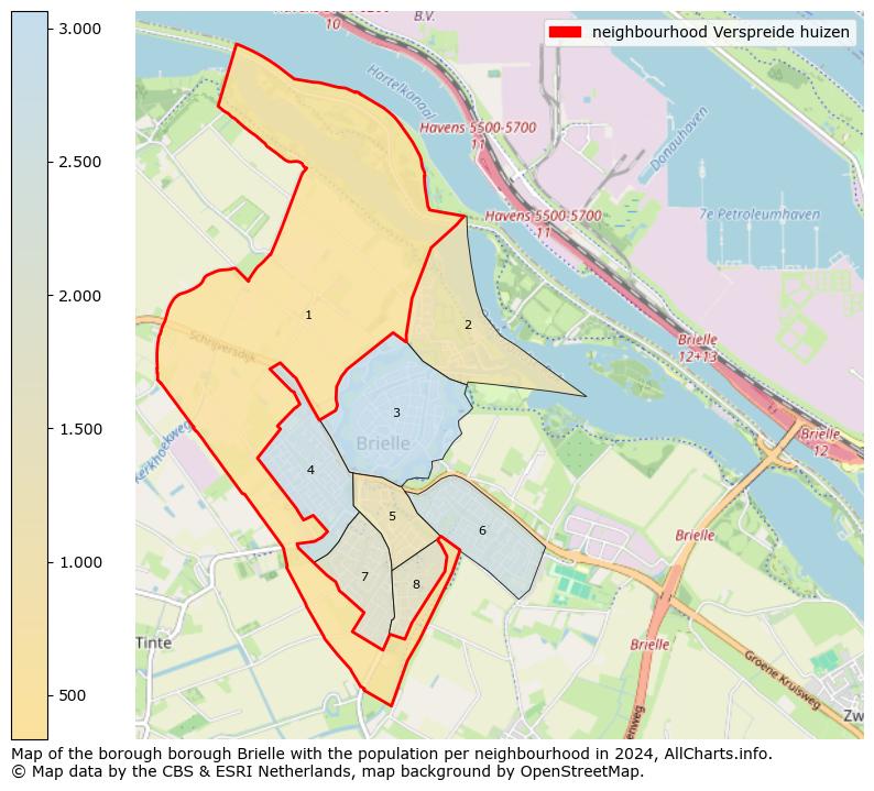 Map of the borough Brielle with the population per neighbourhood in 2023. This page shows a lot of information about residents (such as the distribution by age groups, family composition, gender, native or Dutch with an immigration background, ...), homes (numbers, types, price development, use, type of property, ...) and more (car ownership, energy consumption, ...) based on open data from the Dutch Central Bureau of Statistics and various other sources!