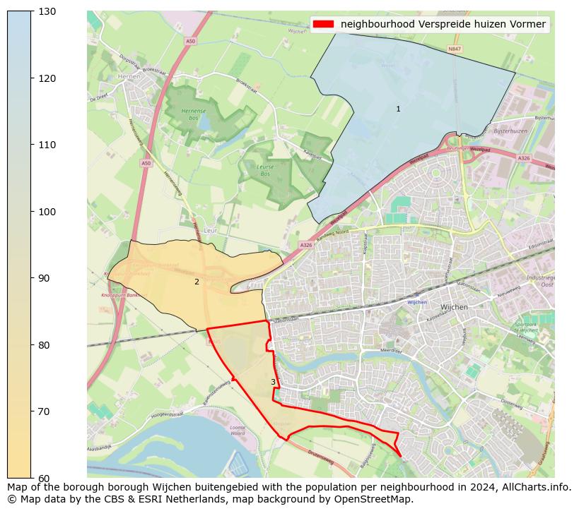 Image of the neighbourhood Verspreide huizen Vormer at the map. This image is used as introduction to this page. This page shows a lot of information about the population in the neighbourhood Verspreide huizen Vormer (such as the distribution by age groups of the residents, the composition of households, whether inhabitants are natives or Dutch with an immigration background, data about the houses (numbers, types, price development, use, type of property, ...) and more (car ownership, energy consumption, ...) based on open data from the Dutch Central Bureau of Statistics and various other sources!