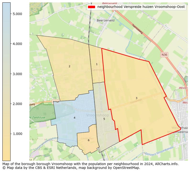 Image of the neighbourhood Verspreide huizen Vroomshoop-Oost at the map. This image is used as introduction to this page. This page shows a lot of information about the population in the neighbourhood Verspreide huizen Vroomshoop-Oost (such as the distribution by age groups of the residents, the composition of households, whether inhabitants are natives or Dutch with an immigration background, data about the houses (numbers, types, price development, use, type of property, ...) and more (car ownership, energy consumption, ...) based on open data from the Dutch Central Bureau of Statistics and various other sources!