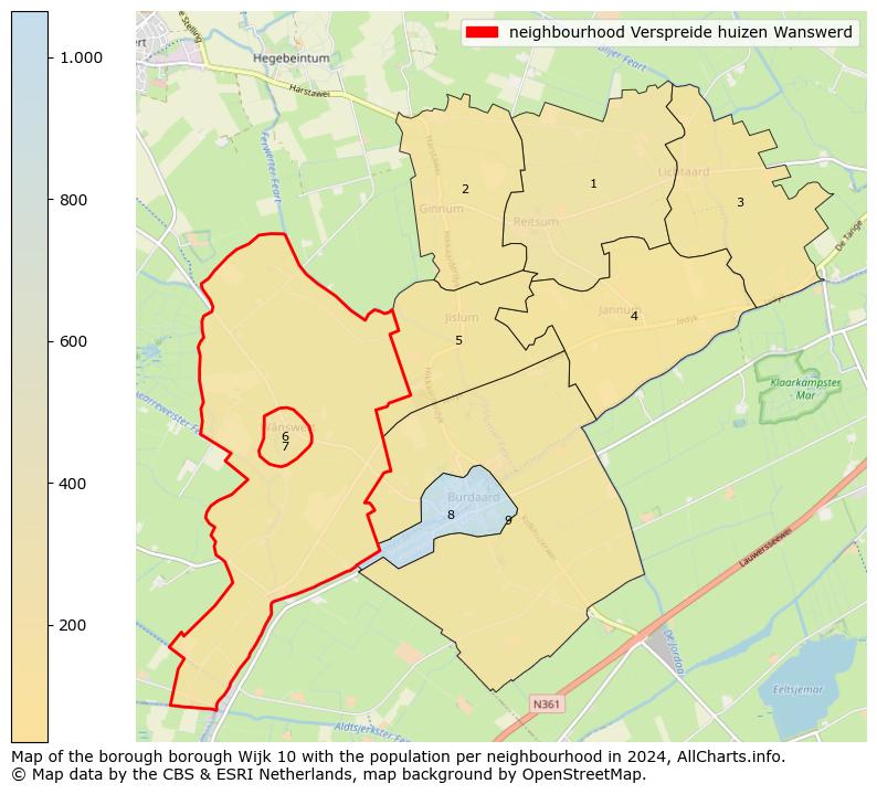 Image of the neighbourhood Verspreide huizen Wanswerd at the map. This image is used as introduction to this page. This page shows a lot of information about the population in the neighbourhood Verspreide huizen Wanswerd (such as the distribution by age groups of the residents, the composition of households, whether inhabitants are natives or Dutch with an immigration background, data about the houses (numbers, types, price development, use, type of property, ...) and more (car ownership, energy consumption, ...) based on open data from the Dutch Central Bureau of Statistics and various other sources!