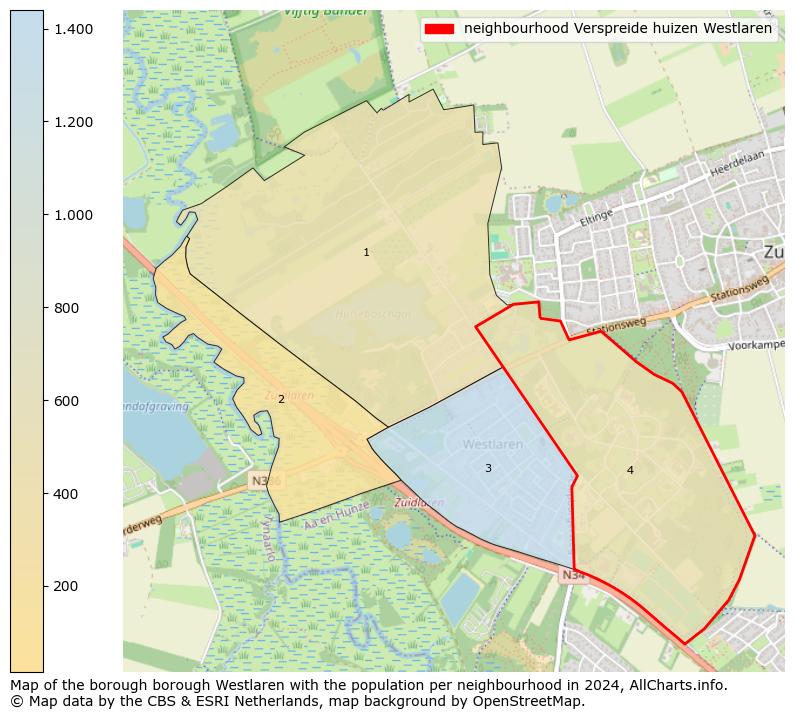 Image of the neighbourhood Verspreide huizen Westlaren at the map. This image is used as introduction to this page. This page shows a lot of information about the population in the neighbourhood Verspreide huizen Westlaren (such as the distribution by age groups of the residents, the composition of households, whether inhabitants are natives or Dutch with an immigration background, data about the houses (numbers, types, price development, use, type of property, ...) and more (car ownership, energy consumption, ...) based on open data from the Dutch Central Bureau of Statistics and various other sources!