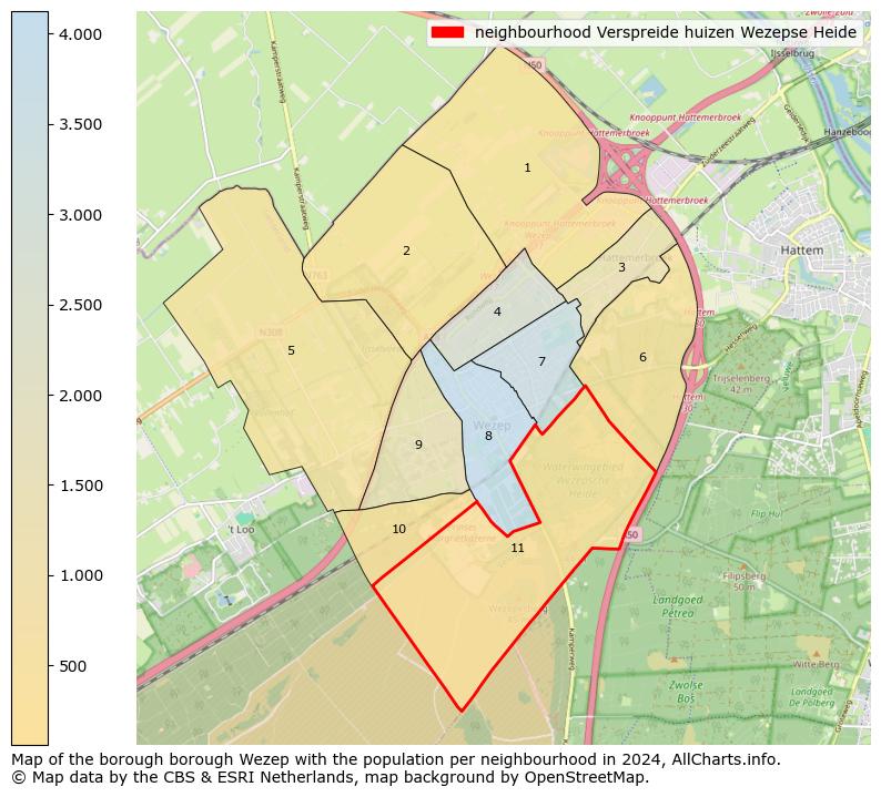 Image of the neighbourhood Verspreide huizen Wezepse Heide at the map. This image is used as introduction to this page. This page shows a lot of information about the population in the neighbourhood Verspreide huizen Wezepse Heide (such as the distribution by age groups of the residents, the composition of households, whether inhabitants are natives or Dutch with an immigration background, data about the houses (numbers, types, price development, use, type of property, ...) and more (car ownership, energy consumption, ...) based on open data from the Dutch Central Bureau of Statistics and various other sources!