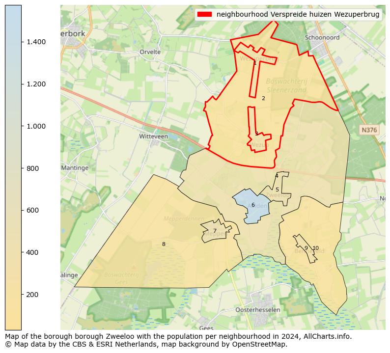 Image of the neighbourhood Verspreide huizen Wezuperbrug at the map. This image is used as introduction to this page. This page shows a lot of information about the population in the neighbourhood Verspreide huizen Wezuperbrug (such as the distribution by age groups of the residents, the composition of households, whether inhabitants are natives or Dutch with an immigration background, data about the houses (numbers, types, price development, use, type of property, ...) and more (car ownership, energy consumption, ...) based on open data from the Dutch Central Bureau of Statistics and various other sources!