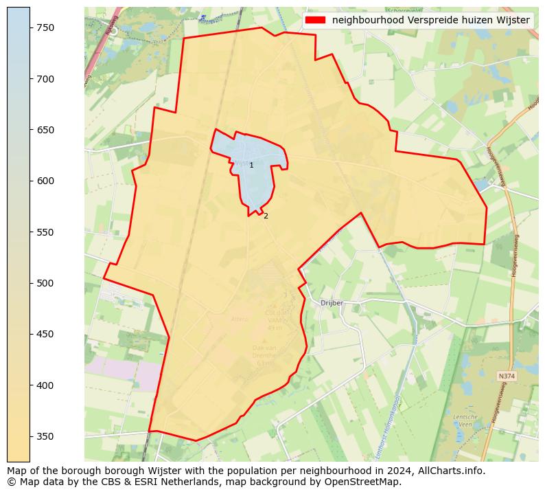 Image of the neighbourhood Verspreide huizen Wijster at the map. This image is used as introduction to this page. This page shows a lot of information about the population in the neighbourhood Verspreide huizen Wijster (such as the distribution by age groups of the residents, the composition of households, whether inhabitants are natives or Dutch with an immigration background, data about the houses (numbers, types, price development, use, type of property, ...) and more (car ownership, energy consumption, ...) based on open data from the Dutch Central Bureau of Statistics and various other sources!