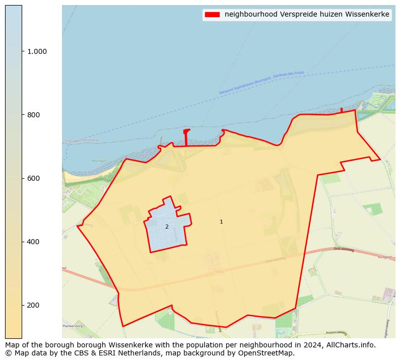 Image of the neighbourhood Verspreide huizen Wissenkerke at the map. This image is used as introduction to this page. This page shows a lot of information about the population in the neighbourhood Verspreide huizen Wissenkerke (such as the distribution by age groups of the residents, the composition of households, whether inhabitants are natives or Dutch with an immigration background, data about the houses (numbers, types, price development, use, type of property, ...) and more (car ownership, energy consumption, ...) based on open data from the Dutch Central Bureau of Statistics and various other sources!