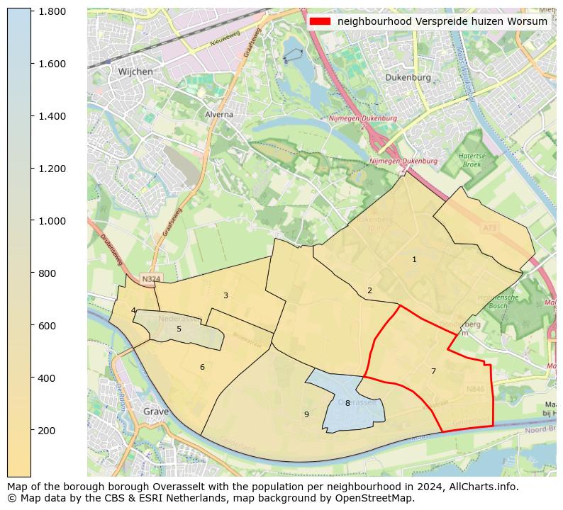 Image of the neighbourhood Verspreide huizen Worsum at the map. This image is used as introduction to this page. This page shows a lot of information about the population in the neighbourhood Verspreide huizen Worsum (such as the distribution by age groups of the residents, the composition of households, whether inhabitants are natives or Dutch with an immigration background, data about the houses (numbers, types, price development, use, type of property, ...) and more (car ownership, energy consumption, ...) based on open data from the Dutch Central Bureau of Statistics and various other sources!