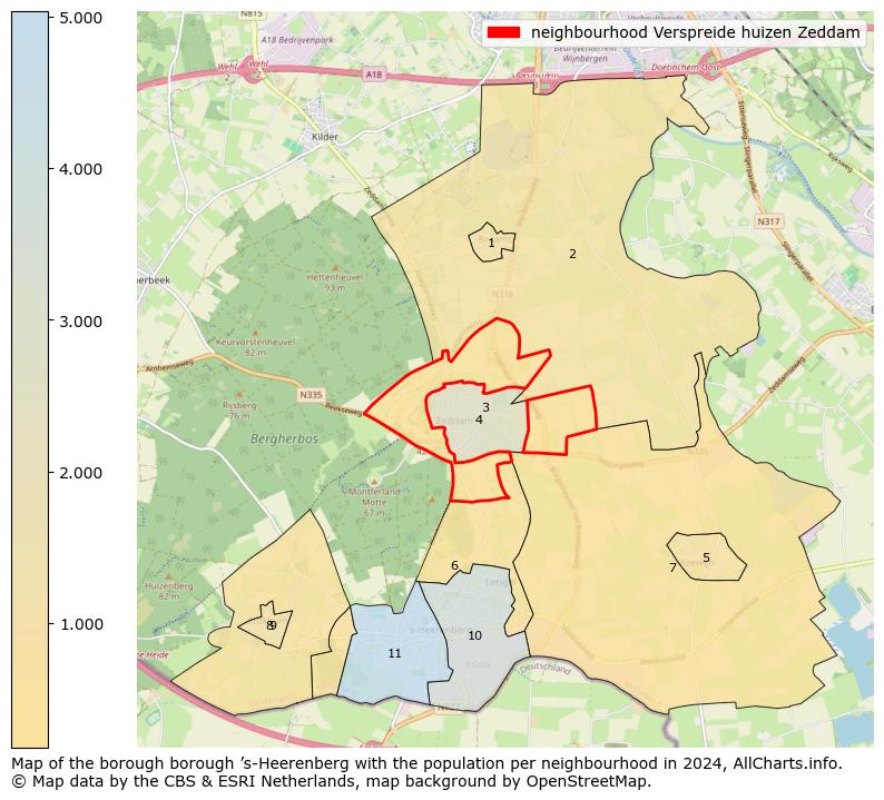 Image of the neighbourhood Verspreide huizen Zeddam at the map. This image is used as introduction to this page. This page shows a lot of information about the population in the neighbourhood Verspreide huizen Zeddam (such as the distribution by age groups of the residents, the composition of households, whether inhabitants are natives or Dutch with an immigration background, data about the houses (numbers, types, price development, use, type of property, ...) and more (car ownership, energy consumption, ...) based on open data from the Dutch Central Bureau of Statistics and various other sources!