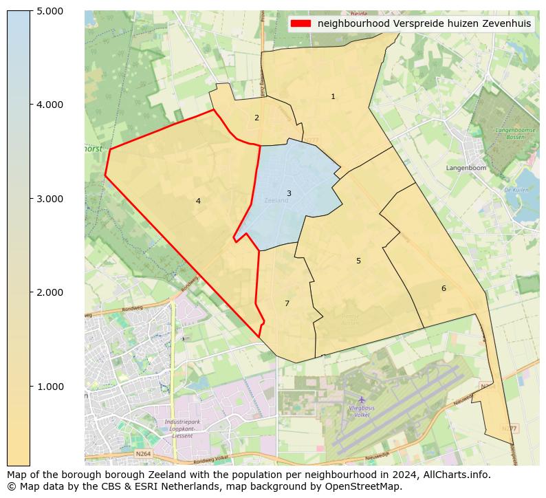 Image of the neighbourhood Verspreide huizen Zevenhuis at the map. This image is used as introduction to this page. This page shows a lot of information about the population in the neighbourhood Verspreide huizen Zevenhuis (such as the distribution by age groups of the residents, the composition of households, whether inhabitants are natives or Dutch with an immigration background, data about the houses (numbers, types, price development, use, type of property, ...) and more (car ownership, energy consumption, ...) based on open data from the Dutch Central Bureau of Statistics and various other sources!