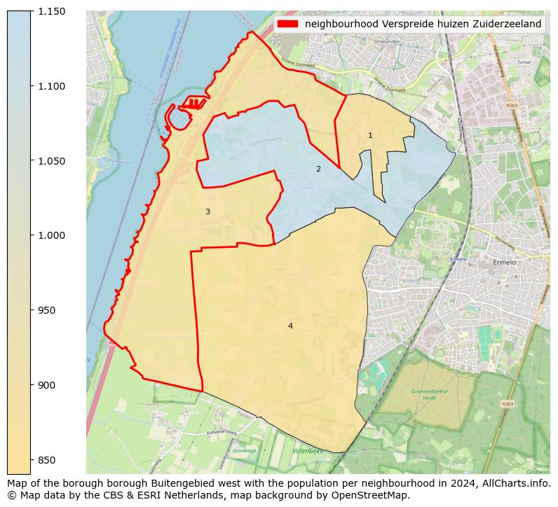 Image of the neighbourhood Verspreide huizen Zuiderzeeland at the map. This image is used as introduction to this page. This page shows a lot of information about the population in the neighbourhood Verspreide huizen Zuiderzeeland (such as the distribution by age groups of the residents, the composition of households, whether inhabitants are natives or Dutch with an immigration background, data about the houses (numbers, types, price development, use, type of property, ...) and more (car ownership, energy consumption, ...) based on open data from the Dutch Central Bureau of Statistics and various other sources!