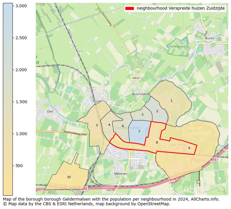 Image of the neighbourhood Verspreide huizen Zuidzijde at the map. This image is used as introduction to this page. This page shows a lot of information about the population in the neighbourhood Verspreide huizen Zuidzijde (such as the distribution by age groups of the residents, the composition of households, whether inhabitants are natives or Dutch with an immigration background, data about the houses (numbers, types, price development, use, type of property, ...) and more (car ownership, energy consumption, ...) based on open data from the Dutch Central Bureau of Statistics and various other sources!