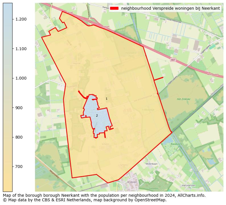 Image of the neighbourhood Verspreide woningen bij Neerkant at the map. This image is used as introduction to this page. This page shows a lot of information about the population in the neighbourhood Verspreide woningen bij Neerkant (such as the distribution by age groups of the residents, the composition of households, whether inhabitants are natives or Dutch with an immigration background, data about the houses (numbers, types, price development, use, type of property, ...) and more (car ownership, energy consumption, ...) based on open data from the Dutch Central Bureau of Statistics and various other sources!