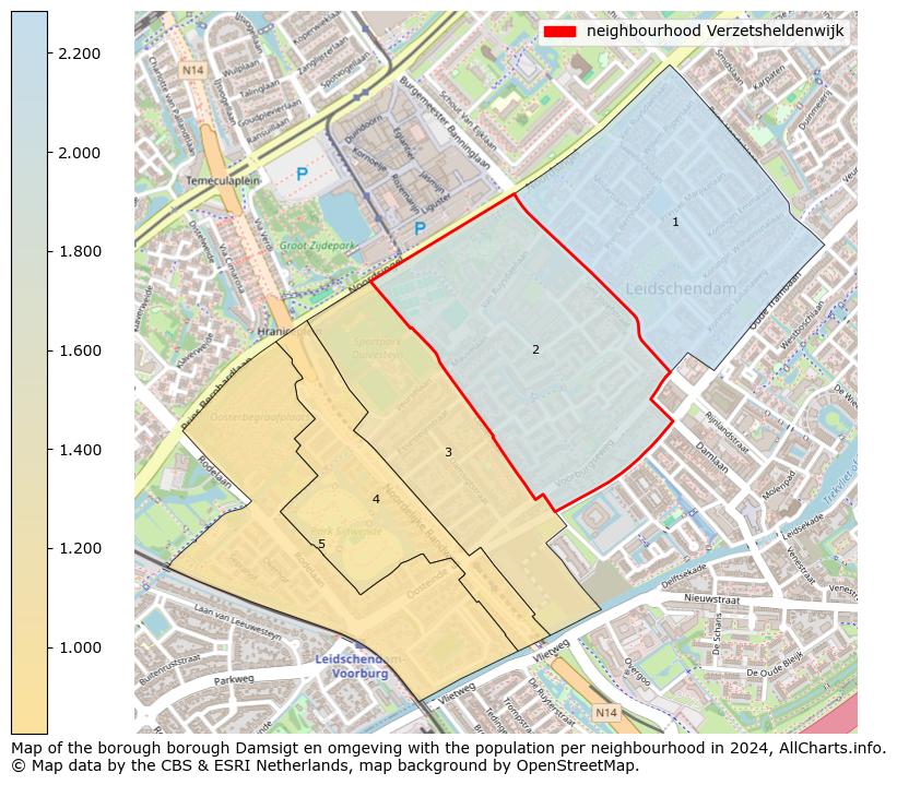 Image of the neighbourhood Verzetsheldenwijk at the map. This image is used as introduction to this page. This page shows a lot of information about the population in the neighbourhood Verzetsheldenwijk (such as the distribution by age groups of the residents, the composition of households, whether inhabitants are natives or Dutch with an immigration background, data about the houses (numbers, types, price development, use, type of property, ...) and more (car ownership, energy consumption, ...) based on open data from the Dutch Central Bureau of Statistics and various other sources!