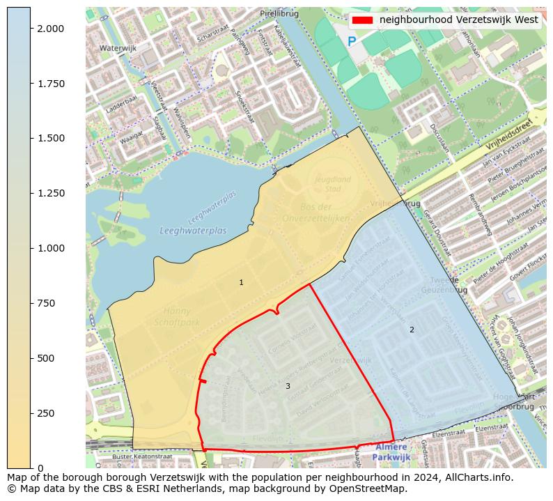 Image of the neighbourhood Verzetswijk West at the map. This image is used as introduction to this page. This page shows a lot of information about the population in the neighbourhood Verzetswijk West (such as the distribution by age groups of the residents, the composition of households, whether inhabitants are natives or Dutch with an immigration background, data about the houses (numbers, types, price development, use, type of property, ...) and more (car ownership, energy consumption, ...) based on open data from the Dutch Central Bureau of Statistics and various other sources!