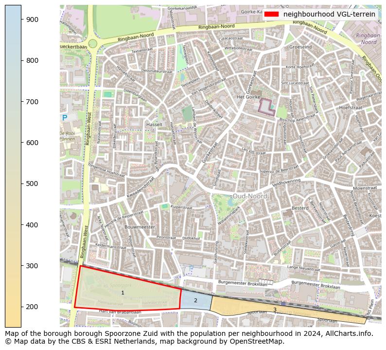 Image of the neighbourhood VGL-terrein at the map. This image is used as introduction to this page. This page shows a lot of information about the population in the neighbourhood VGL-terrein (such as the distribution by age groups of the residents, the composition of households, whether inhabitants are natives or Dutch with an immigration background, data about the houses (numbers, types, price development, use, type of property, ...) and more (car ownership, energy consumption, ...) based on open data from the Dutch Central Bureau of Statistics and various other sources!