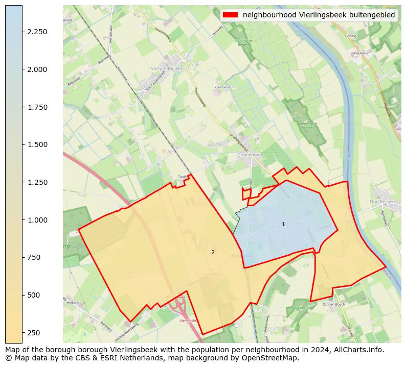 Image of the neighbourhood Vierlingsbeek buitengebied at the map. This image is used as introduction to this page. This page shows a lot of information about the population in the neighbourhood Vierlingsbeek buitengebied (such as the distribution by age groups of the residents, the composition of households, whether inhabitants are natives or Dutch with an immigration background, data about the houses (numbers, types, price development, use, type of property, ...) and more (car ownership, energy consumption, ...) based on open data from the Dutch Central Bureau of Statistics and various other sources!