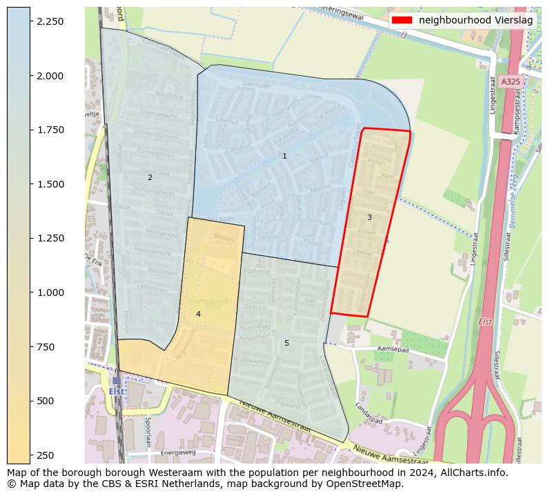 Image of the neighbourhood Vierslag at the map. This image is used as introduction to this page. This page shows a lot of information about the population in the neighbourhood Vierslag (such as the distribution by age groups of the residents, the composition of households, whether inhabitants are natives or Dutch with an immigration background, data about the houses (numbers, types, price development, use, type of property, ...) and more (car ownership, energy consumption, ...) based on open data from the Dutch Central Bureau of Statistics and various other sources!