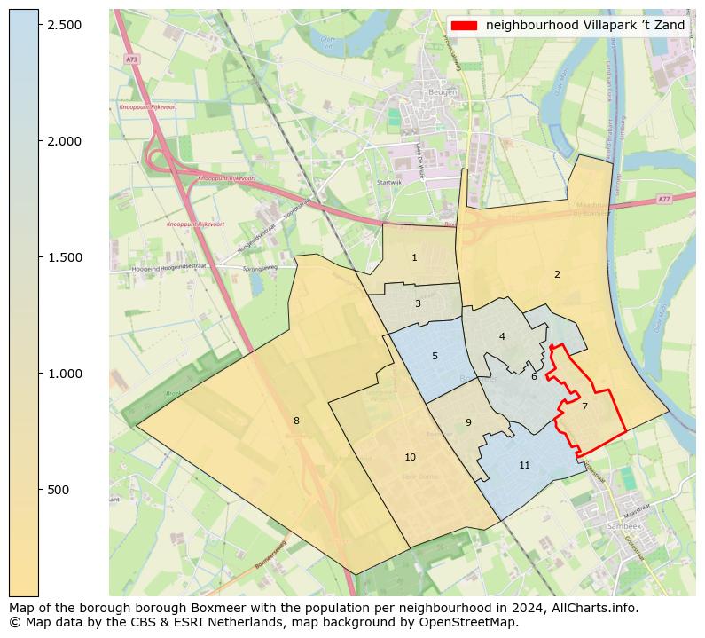 Image of the neighbourhood Villapark ’t Zand at the map. This image is used as introduction to this page. This page shows a lot of information about the population in the neighbourhood Villapark ’t Zand (such as the distribution by age groups of the residents, the composition of households, whether inhabitants are natives or Dutch with an immigration background, data about the houses (numbers, types, price development, use, type of property, ...) and more (car ownership, energy consumption, ...) based on open data from the Dutch Central Bureau of Statistics and various other sources!