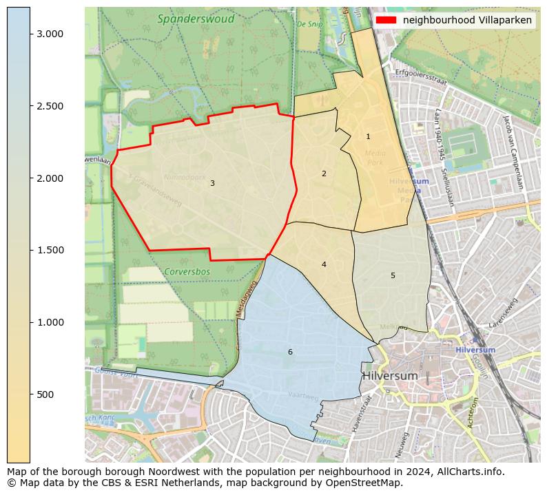 Image of the neighbourhood Villaparken at the map. This image is used as introduction to this page. This page shows a lot of information about the population in the neighbourhood Villaparken (such as the distribution by age groups of the residents, the composition of households, whether inhabitants are natives or Dutch with an immigration background, data about the houses (numbers, types, price development, use, type of property, ...) and more (car ownership, energy consumption, ...) based on open data from the Dutch Central Bureau of Statistics and various other sources!