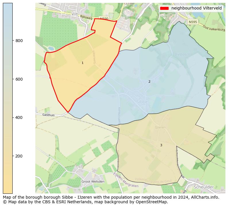 Image of the neighbourhood Vilterveld at the map. This image is used as introduction to this page. This page shows a lot of information about the population in the neighbourhood Vilterveld (such as the distribution by age groups of the residents, the composition of households, whether inhabitants are natives or Dutch with an immigration background, data about the houses (numbers, types, price development, use, type of property, ...) and more (car ownership, energy consumption, ...) based on open data from the Dutch Central Bureau of Statistics and various other sources!