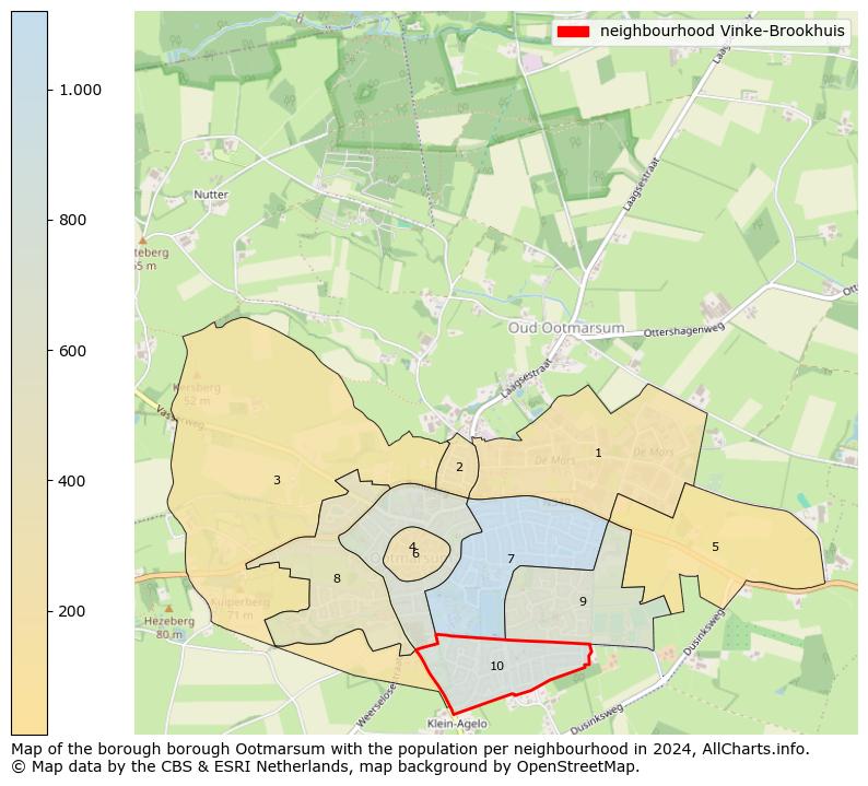 Image of the neighbourhood Vinke-Brookhuis at the map. This image is used as introduction to this page. This page shows a lot of information about the population in the neighbourhood Vinke-Brookhuis (such as the distribution by age groups of the residents, the composition of households, whether inhabitants are natives or Dutch with an immigration background, data about the houses (numbers, types, price development, use, type of property, ...) and more (car ownership, energy consumption, ...) based on open data from the Dutch Central Bureau of Statistics and various other sources!