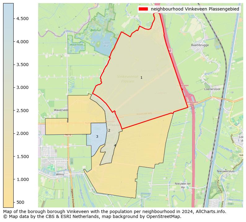 Image of the neighbourhood Vinkeveen Plassengebied at the map. This image is used as introduction to this page. This page shows a lot of information about the population in the neighbourhood Vinkeveen Plassengebied (such as the distribution by age groups of the residents, the composition of households, whether inhabitants are natives or Dutch with an immigration background, data about the houses (numbers, types, price development, use, type of property, ...) and more (car ownership, energy consumption, ...) based on open data from the Dutch Central Bureau of Statistics and various other sources!