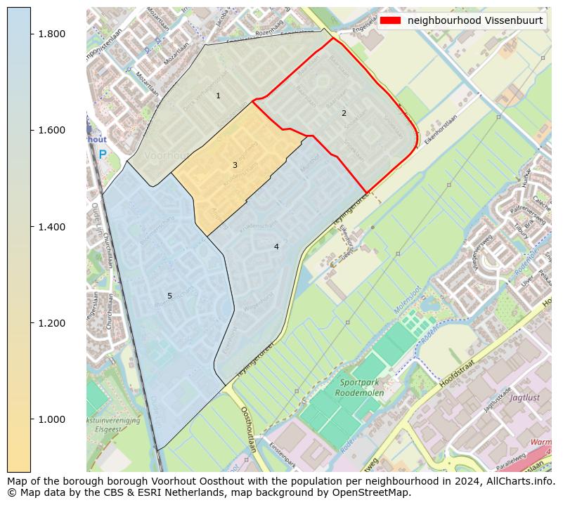 Image of the neighbourhood Vissenbuurt at the map. This image is used as introduction to this page. This page shows a lot of information about the population in the neighbourhood Vissenbuurt (such as the distribution by age groups of the residents, the composition of households, whether inhabitants are natives or Dutch with an immigration background, data about the houses (numbers, types, price development, use, type of property, ...) and more (car ownership, energy consumption, ...) based on open data from the Dutch Central Bureau of Statistics and various other sources!