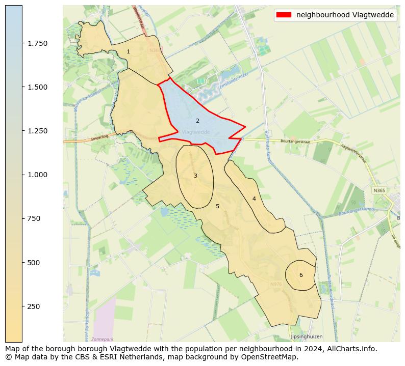 Image of the neighbourhood Vlagtwedde at the map. This image is used as introduction to this page. This page shows a lot of information about the population in the neighbourhood Vlagtwedde (such as the distribution by age groups of the residents, the composition of households, whether inhabitants are natives or Dutch with an immigration background, data about the houses (numbers, types, price development, use, type of property, ...) and more (car ownership, energy consumption, ...) based on open data from the Dutch Central Bureau of Statistics and various other sources!