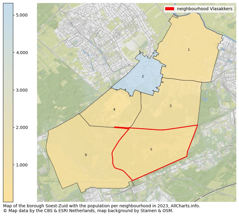 Map of the borough Soest-Zuid with the population per neighbourhood in 2021. This page shows a lot of information about residents (such as the distribution by age groups, family composition, gender, native or Dutch with an immigration background, ...), homes (numbers, types, price development, use, type of property, ...) and more (car ownership, energy consumption, ...) based on open data from the Dutch Central Bureau of Statistics and various other sources!