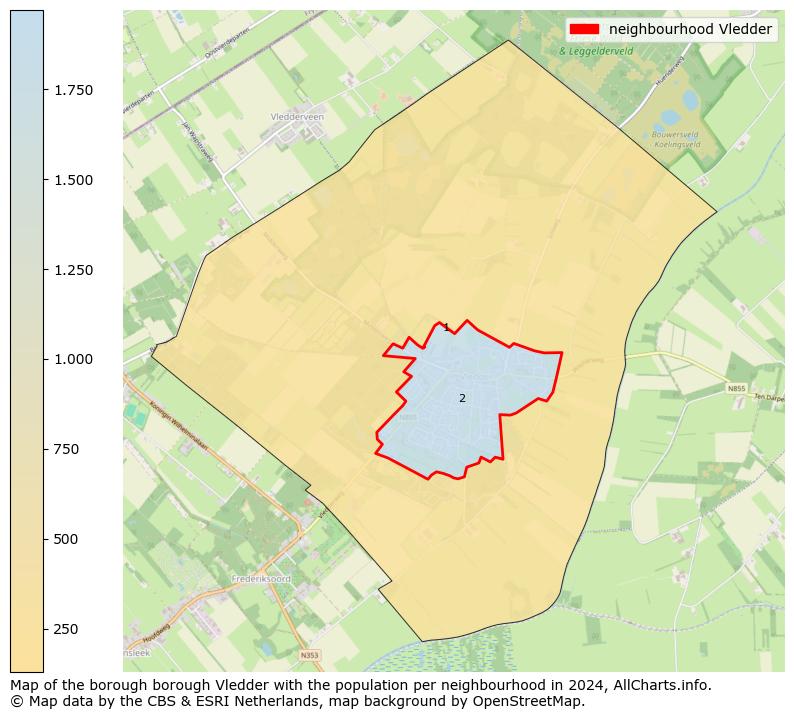 Image of the neighbourhood Vledder at the map. This image is used as introduction to this page. This page shows a lot of information about the population in the neighbourhood Vledder (such as the distribution by age groups of the residents, the composition of households, whether inhabitants are natives or Dutch with an immigration background, data about the houses (numbers, types, price development, use, type of property, ...) and more (car ownership, energy consumption, ...) based on open data from the Dutch Central Bureau of Statistics and various other sources!