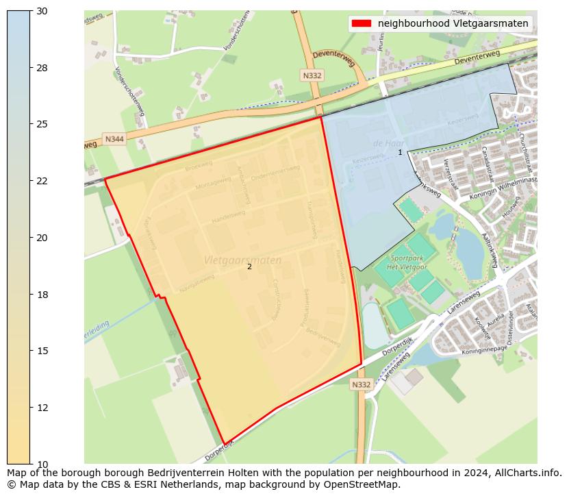 Image of the neighbourhood Vletgaarsmaten at the map. This image is used as introduction to this page. This page shows a lot of information about the population in the neighbourhood Vletgaarsmaten (such as the distribution by age groups of the residents, the composition of households, whether inhabitants are natives or Dutch with an immigration background, data about the houses (numbers, types, price development, use, type of property, ...) and more (car ownership, energy consumption, ...) based on open data from the Dutch Central Bureau of Statistics and various other sources!