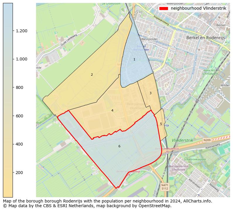 Image of the neighbourhood Vlinderstrik at the map. This image is used as introduction to this page. This page shows a lot of information about the population in the neighbourhood Vlinderstrik (such as the distribution by age groups of the residents, the composition of households, whether inhabitants are natives or Dutch with an immigration background, data about the houses (numbers, types, price development, use, type of property, ...) and more (car ownership, energy consumption, ...) based on open data from the Dutch Central Bureau of Statistics and various other sources!