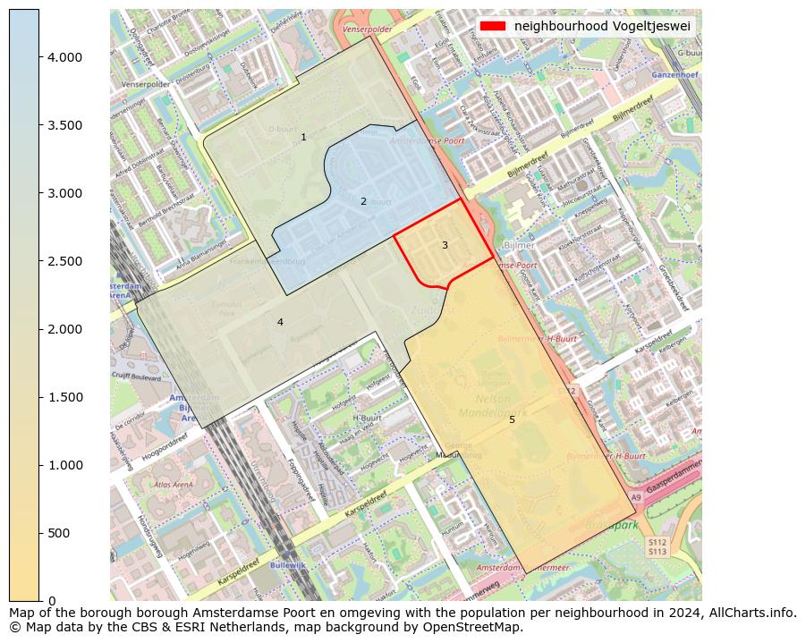 Image of the neighbourhood Vogeltjeswei at the map. This image is used as introduction to this page. This page shows a lot of information about the population in the neighbourhood Vogeltjeswei (such as the distribution by age groups of the residents, the composition of households, whether inhabitants are natives or Dutch with an immigration background, data about the houses (numbers, types, price development, use, type of property, ...) and more (car ownership, energy consumption, ...) based on open data from the Dutch Central Bureau of Statistics and various other sources!