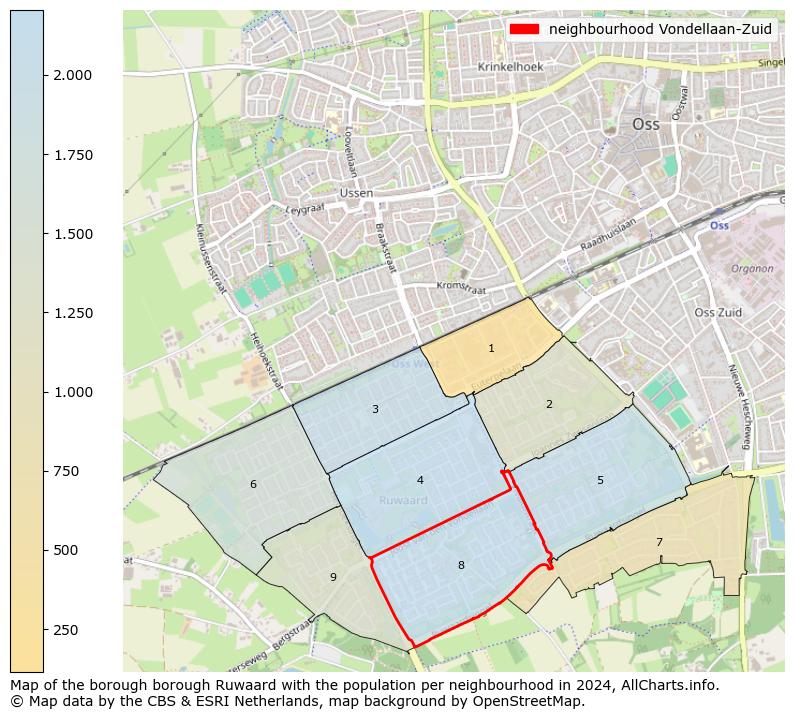 Image of the neighbourhood Vondellaan-Zuid at the map. This image is used as introduction to this page. This page shows a lot of information about the population in the neighbourhood Vondellaan-Zuid (such as the distribution by age groups of the residents, the composition of households, whether inhabitants are natives or Dutch with an immigration background, data about the houses (numbers, types, price development, use, type of property, ...) and more (car ownership, energy consumption, ...) based on open data from the Dutch Central Bureau of Statistics and various other sources!