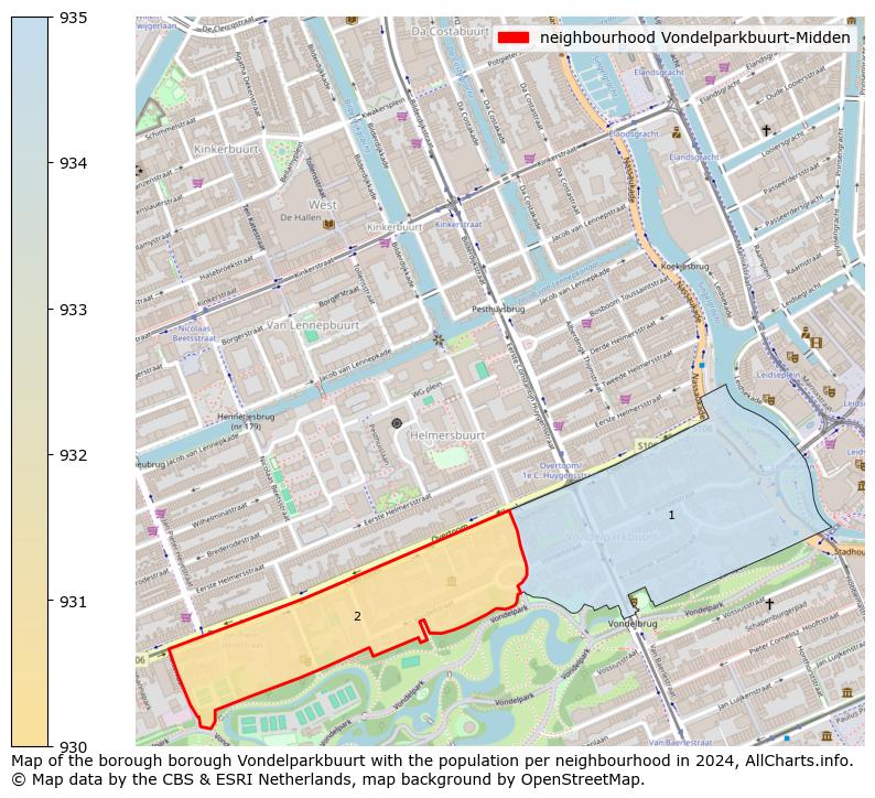 Image of the neighbourhood Vondelparkbuurt-Midden at the map. This image is used as introduction to this page. This page shows a lot of information about the population in the neighbourhood Vondelparkbuurt-Midden (such as the distribution by age groups of the residents, the composition of households, whether inhabitants are natives or Dutch with an immigration background, data about the houses (numbers, types, price development, use, type of property, ...) and more (car ownership, energy consumption, ...) based on open data from the Dutch Central Bureau of Statistics and various other sources!