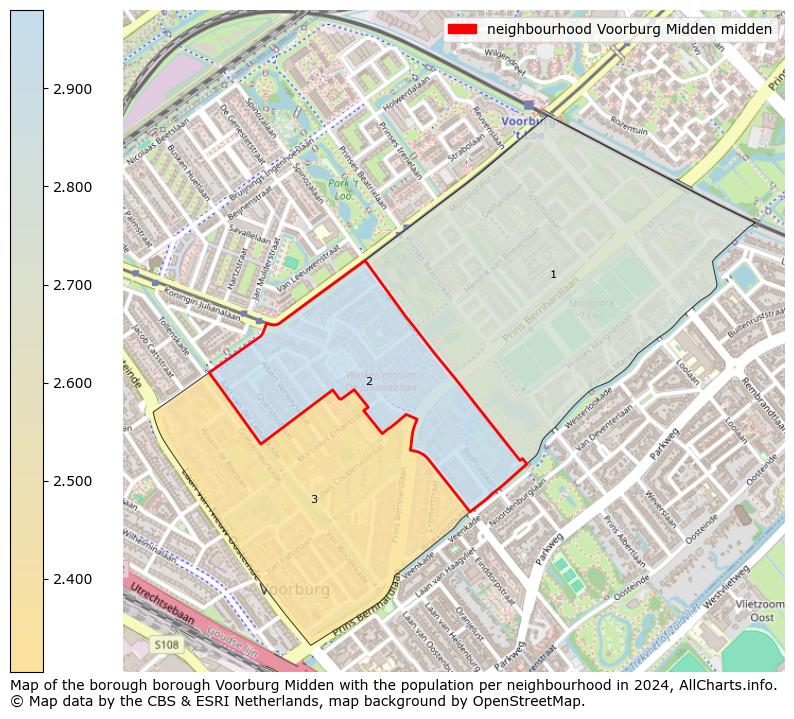 Image of the neighbourhood Voorburg Midden midden at the map. This image is used as introduction to this page. This page shows a lot of information about the population in the neighbourhood Voorburg Midden midden (such as the distribution by age groups of the residents, the composition of households, whether inhabitants are natives or Dutch with an immigration background, data about the houses (numbers, types, price development, use, type of property, ...) and more (car ownership, energy consumption, ...) based on open data from the Dutch Central Bureau of Statistics and various other sources!