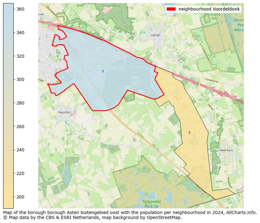 Image of the neighbourhood Voordeldonk at the map. This image is used as introduction to this page. This page shows a lot of information about the population in the neighbourhood Voordeldonk (such as the distribution by age groups of the residents, the composition of households, whether inhabitants are natives or Dutch with an immigration background, data about the houses (numbers, types, price development, use, type of property, ...) and more (car ownership, energy consumption, ...) based on open data from the Dutch Central Bureau of Statistics and various other sources!