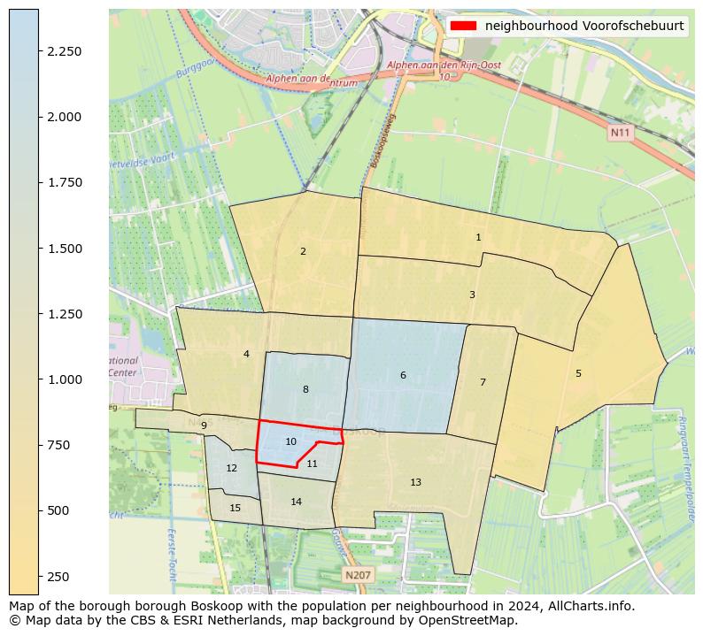 Image of the neighbourhood Voorofschebuurt at the map. This image is used as introduction to this page. This page shows a lot of information about the population in the neighbourhood Voorofschebuurt (such as the distribution by age groups of the residents, the composition of households, whether inhabitants are natives or Dutch with an immigration background, data about the houses (numbers, types, price development, use, type of property, ...) and more (car ownership, energy consumption, ...) based on open data from the Dutch Central Bureau of Statistics and various other sources!