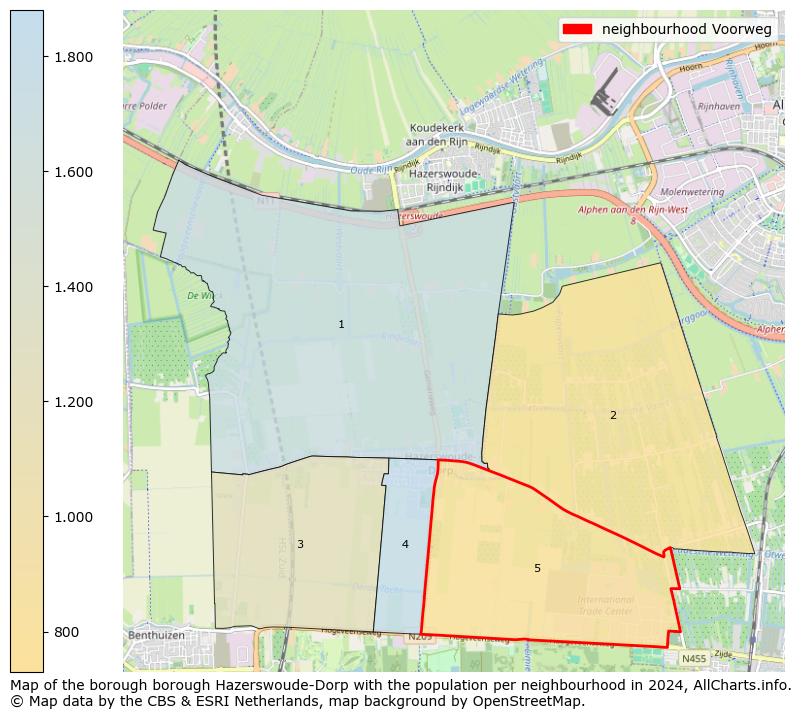 Image of the neighbourhood Voorweg at the map. This image is used as introduction to this page. This page shows a lot of information about the population in the neighbourhood Voorweg (such as the distribution by age groups of the residents, the composition of households, whether inhabitants are natives or Dutch with an immigration background, data about the houses (numbers, types, price development, use, type of property, ...) and more (car ownership, energy consumption, ...) based on open data from the Dutch Central Bureau of Statistics and various other sources!