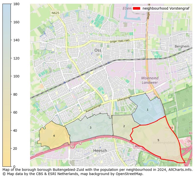 Image of the neighbourhood Vorstengraf at the map. This image is used as introduction to this page. This page shows a lot of information about the population in the neighbourhood Vorstengraf (such as the distribution by age groups of the residents, the composition of households, whether inhabitants are natives or Dutch with an immigration background, data about the houses (numbers, types, price development, use, type of property, ...) and more (car ownership, energy consumption, ...) based on open data from the Dutch Central Bureau of Statistics and various other sources!