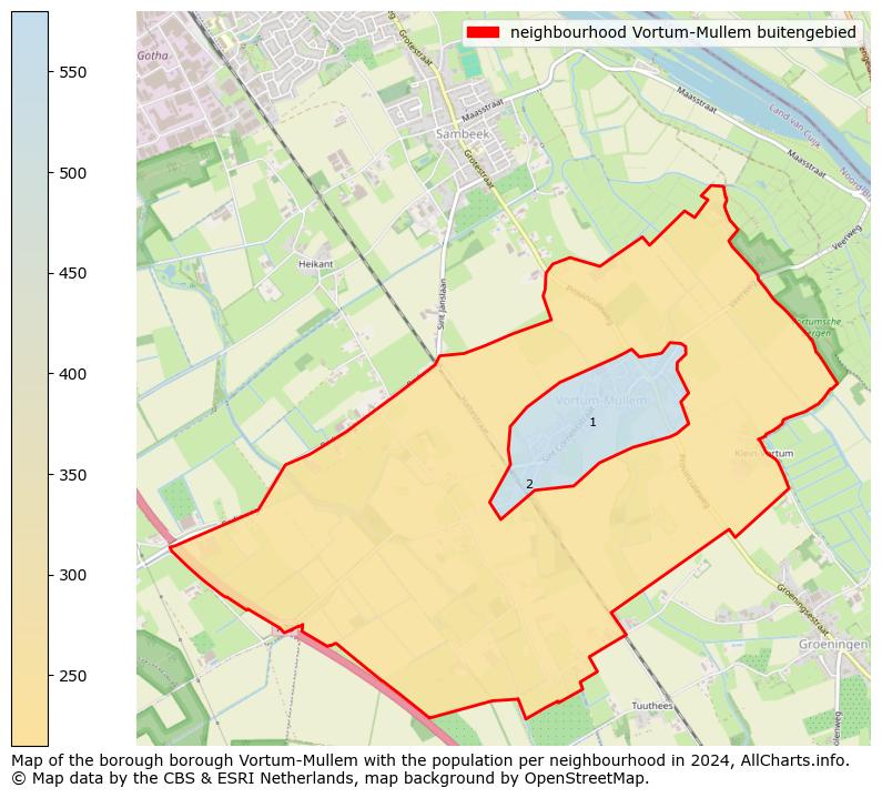 Image of the neighbourhood Vortum-Mullem buitengebied at the map. This image is used as introduction to this page. This page shows a lot of information about the population in the neighbourhood Vortum-Mullem buitengebied (such as the distribution by age groups of the residents, the composition of households, whether inhabitants are natives or Dutch with an immigration background, data about the houses (numbers, types, price development, use, type of property, ...) and more (car ownership, energy consumption, ...) based on open data from the Dutch Central Bureau of Statistics and various other sources!