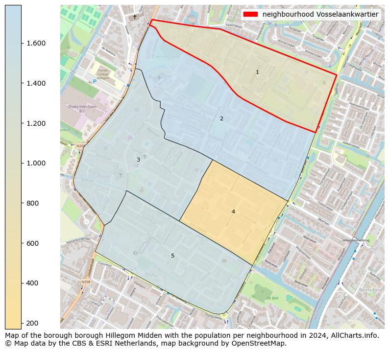 Image of the neighbourhood Vosselaankwartier at the map. This image is used as introduction to this page. This page shows a lot of information about the population in the neighbourhood Vosselaankwartier (such as the distribution by age groups of the residents, the composition of households, whether inhabitants are natives or Dutch with an immigration background, data about the houses (numbers, types, price development, use, type of property, ...) and more (car ownership, energy consumption, ...) based on open data from the Dutch Central Bureau of Statistics and various other sources!