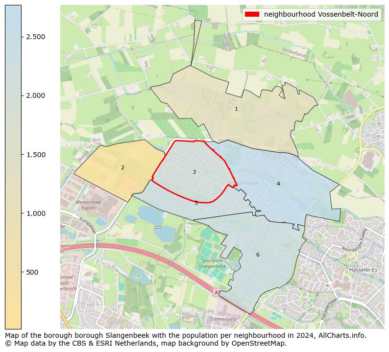 Image of the neighbourhood Vossenbelt-Noord at the map. This image is used as introduction to this page. This page shows a lot of information about the population in the neighbourhood Vossenbelt-Noord (such as the distribution by age groups of the residents, the composition of households, whether inhabitants are natives or Dutch with an immigration background, data about the houses (numbers, types, price development, use, type of property, ...) and more (car ownership, energy consumption, ...) based on open data from the Dutch Central Bureau of Statistics and various other sources!