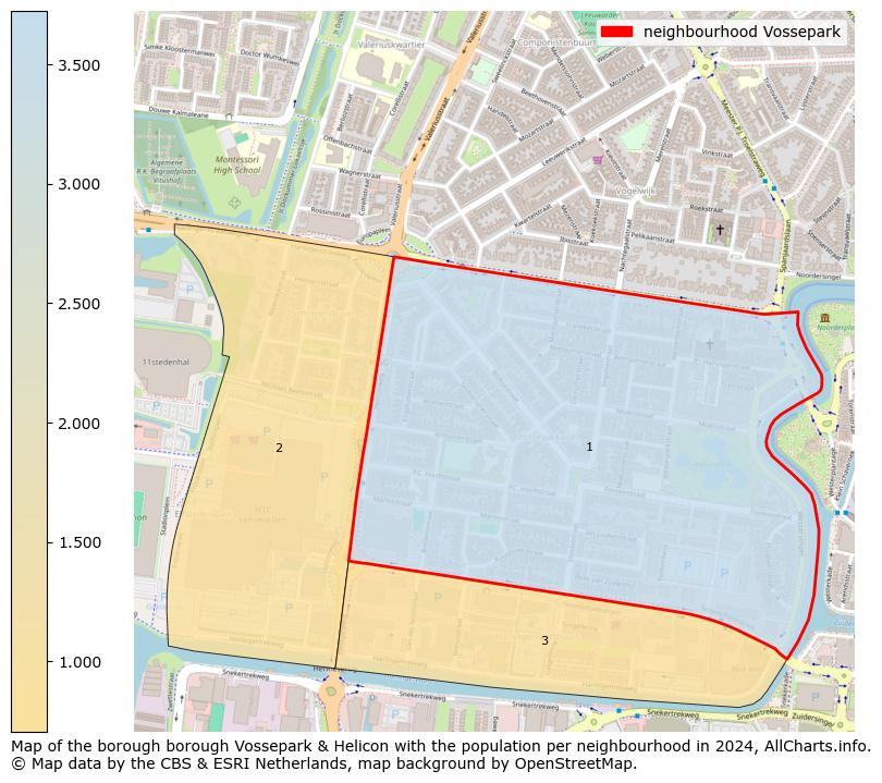 Image of the neighbourhood Vossepark at the map. This image is used as introduction to this page. This page shows a lot of information about the population in the neighbourhood Vossepark (such as the distribution by age groups of the residents, the composition of households, whether inhabitants are natives or Dutch with an immigration background, data about the houses (numbers, types, price development, use, type of property, ...) and more (car ownership, energy consumption, ...) based on open data from the Dutch Central Bureau of Statistics and various other sources!