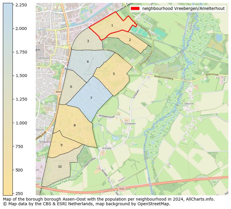 Image of the neighbourhood Vreebergen/Amelterhout at the map. This image is used as introduction to this page. This page shows a lot of information about the population in the neighbourhood Vreebergen/Amelterhout (such as the distribution by age groups of the residents, the composition of households, whether inhabitants are natives or Dutch with an immigration background, data about the houses (numbers, types, price development, use, type of property, ...) and more (car ownership, energy consumption, ...) based on open data from the Dutch Central Bureau of Statistics and various other sources!