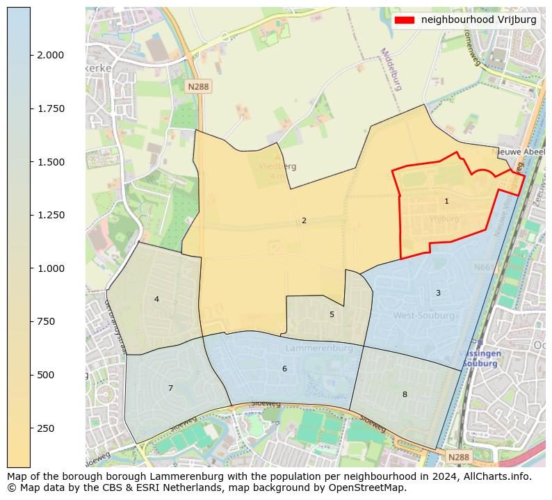 Image of the neighbourhood Vrijburg at the map. This image is used as introduction to this page. This page shows a lot of information about the population in the neighbourhood Vrijburg (such as the distribution by age groups of the residents, the composition of households, whether inhabitants are natives or Dutch with an immigration background, data about the houses (numbers, types, price development, use, type of property, ...) and more (car ownership, energy consumption, ...) based on open data from the Dutch Central Bureau of Statistics and various other sources!