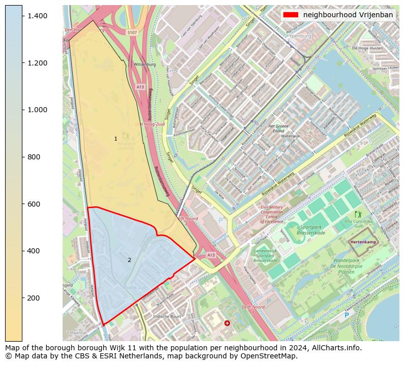 Image of the neighbourhood Vrijenban at the map. This image is used as introduction to this page. This page shows a lot of information about the population in the neighbourhood Vrijenban (such as the distribution by age groups of the residents, the composition of households, whether inhabitants are natives or Dutch with an immigration background, data about the houses (numbers, types, price development, use, type of property, ...) and more (car ownership, energy consumption, ...) based on open data from the Dutch Central Bureau of Statistics and various other sources!