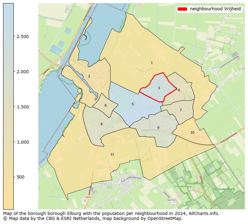 Image of the neighbourhood Vrijheid at the map. This image is used as introduction to this page. This page shows a lot of information about the population in the neighbourhood Vrijheid (such as the distribution by age groups of the residents, the composition of households, whether inhabitants are natives or Dutch with an immigration background, data about the houses (numbers, types, price development, use, type of property, ...) and more (car ownership, energy consumption, ...) based on open data from the Dutch Central Bureau of Statistics and various other sources!